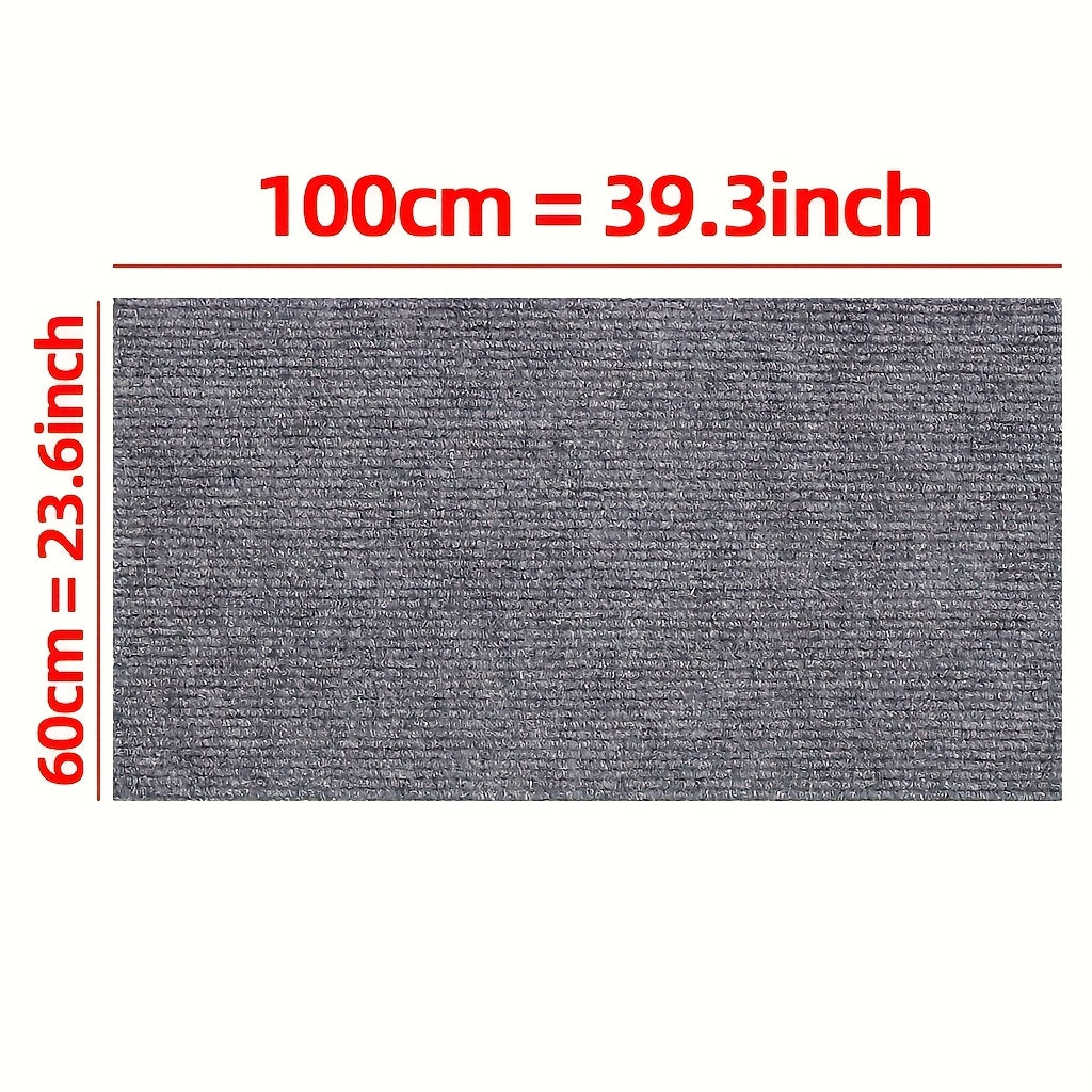 Self-Adhesive Cat Scratching Pad for Sofa & Furniture Protection – Durable Wall & Door Frame Scratch Guard Mat, Beige & Brown Texture, Easy Apply No-Damage Tape, Indoor Cats Claw Deterrent