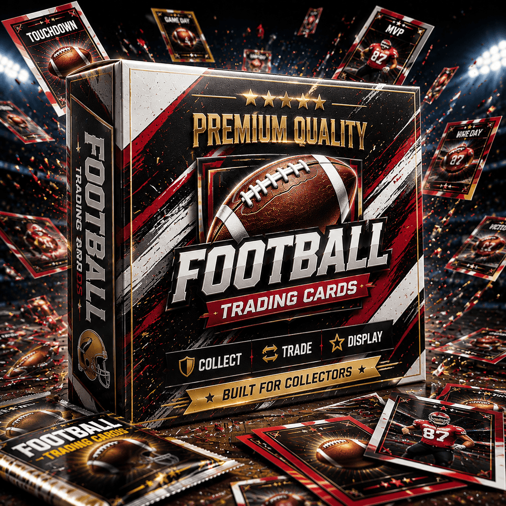 2024 Panini Donruss Optic Football Mega Box + 2021 Prizm Draft Picks Hanger Box Bundle - 62 Cards Total, Factory Sealed Football Trading Card Set for Collectors
