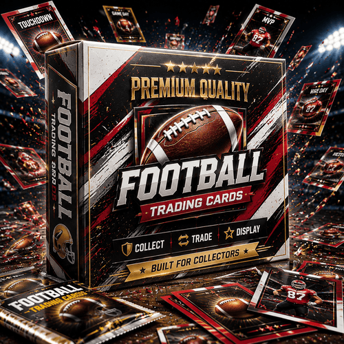 2024 Panini Donruss Optic Football Mega Box + 2021 Prizm Draft Picks Hanger Box Bundle - 62 Cards Total, Factory Sealed Football Trading Card Set for Collectors