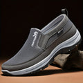 Men's Casual Walking Shoes - Lightweight Comfortable Everyday Sneakers with Cushioned Support for Walking, Travel and Daily Wear, Available in Grey, Black, Brown and Navy, Sizes US 7.5 to 12.5