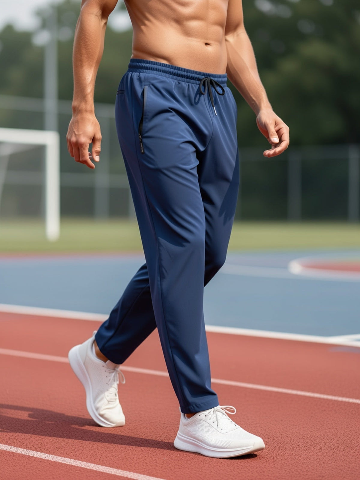 Men's Athletic Pants 3-Pack Lightweight Stretchy Quick-Dry Sports Pants for Running Rock Climbing Outdoor Activities – Breathable Multi-Color Summer Activewear S-XXXL