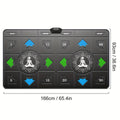 Wireless Dance Mat for Kids & Adults - Double User Electronic Dance Pad with HD Camera, TV Compatible, Fitness Step Game for Boys & Girls Ages 3+ | Birthday Christmas Gift for Family Fun