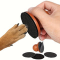 Dog Nail File Scratch Board for Small Animals - Stress-Free Pet Nail Grinder Scratchpad No Battery Needed Safe Gentle Paw Care Tool for Dogs Cats Rabbits Anxiety-Free Grooming