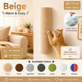 Wall-Mounted Cat Scratching Post – Self-Adhesive Cylindrical Sisal Scratcher, Horizontal & Vertical Combination Assembly, Space-Saving Claw Sharpening for Indoor Cats, 6 Colors