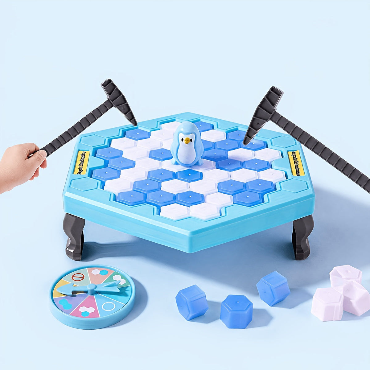 Save the Penguin Ice Breaker Board Game – Knock & Disassemble Ice Wall Interactive Novelty Toy for Kids & Family, Fun Party Game, Perfect Christmas Birthday Gift for Boys & Girls Ages 4+