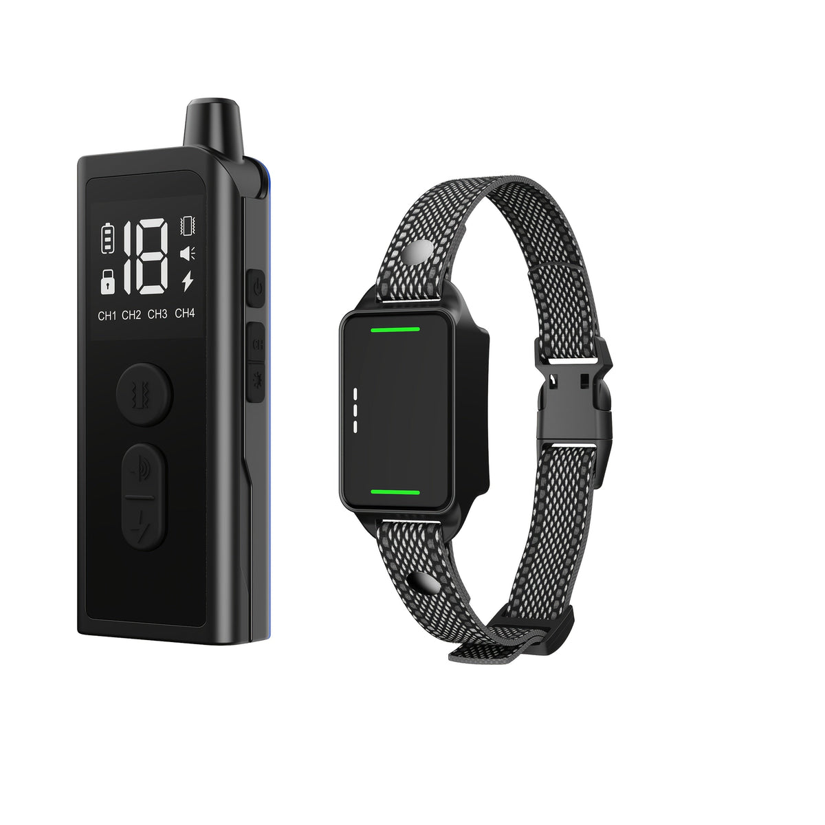 Dog Training Collar with Remote – Rechargeable E-Collar with Shock Vibration Buzz Modes, 2.4G Wireless Remote, USB Charging, Safe & Effective Pet Trainer for Small Medium Large Dogs, 1pc & 2pc